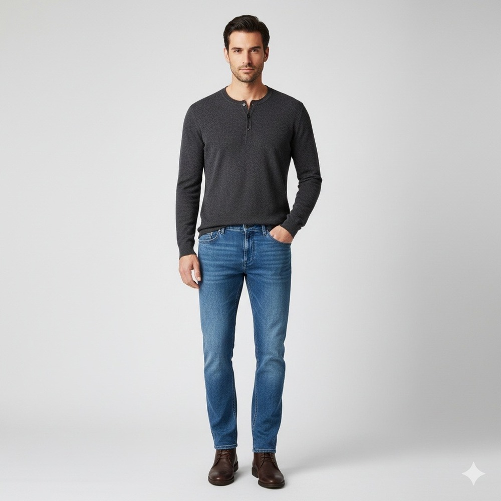 Alberto PIPE Regular Slim Fit Dynamic Superfit Dual FX Men's‎ Jeans W34 L34